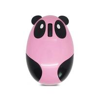 VAORLO Bluetooth belaidė pelė Kompiuteris Optinė pelė Miela Cartoon Panda 1200DPI Mause žaidimų pelė rožinė