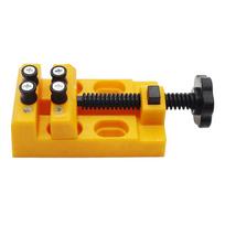 Mini Grąžtas Spausdinti Vise Clamp Jewelry Graikinio riešuto laikrodžio antspaudo antspaudas hobis raižyti įrankis juoda