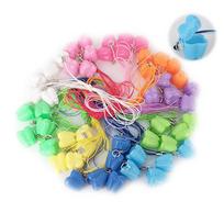 10 vnt. Plastikinių pieninių dantų dėžutės rinkinys kūdikių dantų pieniniams dantų dovanoms atsitiktinės spalvos