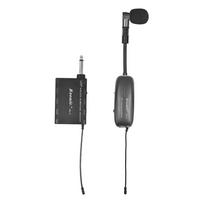 Baomic BM-12/V2 Professional UHF belaidžio instrumento mikrofono sistemos imtuvas ir siųstuvas 16 US Plug juoda