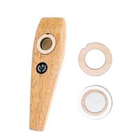 Medinis pučiamasis instrumentas Muslady Wooden Kazoo Itin lengva išmokti ir groti muzikos instrumentų muziką smėlis