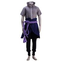 Atnaujintas Pilnas Komplektas Uchiha Sasuke Cosplay Kostiumas Anime Animacinis Shippuden Trečios Kartos Drabužiai Helovino Vakarėliui S& full set