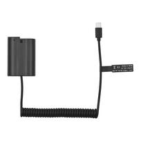 Andoer EN-EL15 veikiantis akumuliatoriaus USB-C jungties adapteris MH-25 veikiantis akumuliatoriaus jungtis su C tipo USB