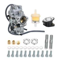 Karbiuratoriaus įsiurbimo angos keitimas Yamaha Warrior 350 YFM 350 Yfm350 1987-2004 ATV Quad Carb sidabras