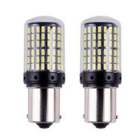 Automobilio posūkio signalo stabdymo lemputė vandeniui atspari IP65 indikacinė lemputė 2 vnt 1156 3014 144smd 1157 T20 raudona