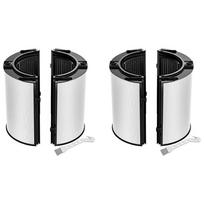 2X 2 viename HEPA+anglies filtras plaukų džiovintuvui HP04 TP04 DP04 PH04 PH03 PH02 PH01 HP09 TP09 HP07 TP07 TP06 pakaitinis filtras juoda