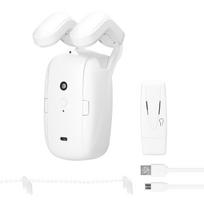 2PCS Tuya WiFi Intelligent Curtain Motor Elektrinis užuolaidų robotas Automatinis atidarytuvas Be laidų 1PC balta