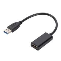 Su USB 3.0 suderinamas su HDMI adapteris HD 1080P USB į HDMI keitiklis Thunderbolt išorinis garso ir vaizdo adapterio laidas nešiojamam kompiuteriui MacBook Samsung Huawei
