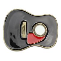 Gitaros formos diržo sagtis muzikos mylėtojų drabužių priedai Elektroninis muzikos instrumentas black