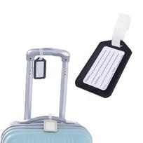 Ramidos Luggage Boarding Tag Plastic Checked Baggage Tag Tagging Card Set 10PC One Size juoda