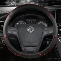 Mikropluošto odos automobilio vairo užvalkalas 38cm 15 ; MG 3 5 6 HS ZS EV MG3 3SW MG5 MG6 MG7 ZR EHS GT EZS Automobiliui RED O SHAPE