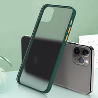 Dėklas Xiaomi Mi 8 Telefonui Mi 8 Atsparus smūgiams Šarvuotas Odos pojūtis Matinis Pusiau permatomas Minkštas Skaidrus Kietas M1803E1A Dangtelis Xiaomi8 Dėklas For Xiaomi Mi 8 armijos žalia spalva