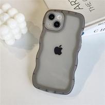 Skaidrus Mielas Banguotas Case For Iphone 11 13 12 Pro Max Xs Xr X 7 8 Plus Atsparus smūgiams Skaidrus Minkštas Silikoninis Dangtelis For iPhone 13Pro Max gryna