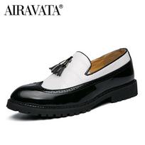 Madingi batai Biuro avalynė vyrams Laisvalaikio avalynė Kvėpuojanti oda Loafers Vairavimo mokasinai 38 balta