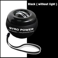 Rankų stiprintuvas Wrist Ball Super Gyroscope Powerball savaime paleidžiamas Gyro rankų jėgos treniruoklis Muscle Relax Gym Fitneso įranga Without Light juoda
