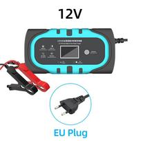 Automobilinis akumuliatoriaus įkroviklis 10A 12V automatinis išmanusis akumuliatoriaus įkroviklis su LCD ekranu Impulsiniai taisymo įkrovikliai šlapi, sausa švino rūgštis MYY