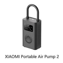 „Xiaomi Mini“ nešiojamas oro siurblys 2 „Mijia“ elektrinis oro kompresorius „Treasure Type-C“ daugiafunkcis pripūtimo įrenginys Skaitmeninis padangų slėgio aptikimas Set 1 juoda