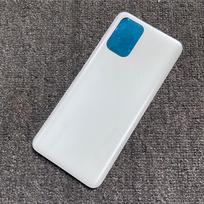 „Xiaomi Redmi Note 10“ akumuliatoriaus galinio stiklo galinių durelių korpuso skydelis su fotoaparato objektyvo lipduku Note 10 white