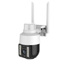 8MP 8x optinio priartinimo IP kamera WiFi apsauga CCTV kamera dviejų lęšių spalvota naktinio matymo IP66 lauko stebėjimo WiFi kamera Icsee 200W 1080P