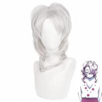40cm Anime Cosplay Wig Demon Slayer: Kimetsu no Yaiba Older Sister Spider Mother Spider Rui Wigs Demon Hair Kimetsu no Yaiba 37-40cm sidabras