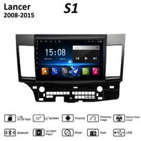 10 colių Android Carplay, skirtas Mitsubishi Lancer 2008-2015 automobilių radijas Multimedijos vaizdo grotuvas GPS navigacija WIFI 2+32GB 1+16GB
