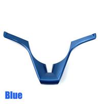 Automobilio stiliaus priedai Apdailos salono vairo dekoratyvinis lipdukas, skirtas Chevrolet Orlando Cruze Trax Aveo Sonic Onix mėlyna