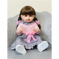55 cm minkšto silikono lėlė visam kūnui Reborn Bebe Reborn Reallista Lifelike Baby Doll Dovana naujagimėms mergaitėms