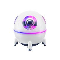 Astronaut Spaceship Aromatherapy Air Humidifier Purifier Usb Electric Water Fragrance Diffuser Humidificador For Home Room USB Cable white