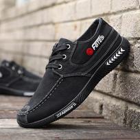 Vasaros Vyriški Loafers Batai Mados Žirniai Vairavimo Batai Vyriški Sportiniai Batai Vyriški vaikščiojimo avalynė Vyriška laisvalaikio avalynė 39 juoda