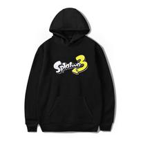 Splatoon 3 Hoodies Anime Cartoon Graffiti Shooting Game Print Streetwear Unisex Women Fashion Oversized Sweatshirts Hoodie Pullover 2XL
