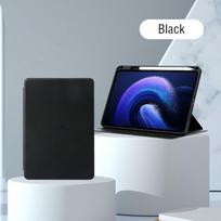Besisukantis odinis planšetinio kompiuterio dėklas, skirtas Xiaomi Redmi Pad SE 10.6 MI Pad 5 Pro 12.4 Xiaomi Pad 6 Max 6 Pro 11 colių 2023 skaidrus nugaros apsaugos dangtelis Redmi Pad SE 2023 juoda