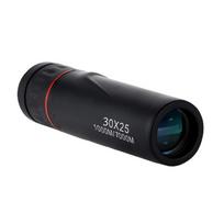 Didelio galingumo HD naktinio matymo mini nešiojamasis monokulinis žiūronas lauke juoda