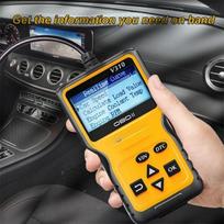 Autentiškas skaitytuvas Universalus OBD-II kodų skaitytuvas Automobilių automobilių tikrinimo variklio šviesos klaidų analizatorius Auto CAN transporto priemonių diagnostikos nuskaitymo įrankis oranžinė