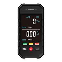 ET925PRO delninis nešiojamas elektromagnetinės spinduliuotės testeris, didelis LCD ekranas, elektrinis laukas įvairiaspalvis