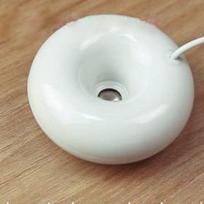 Mini Donuts USB drėkintuvas Oro valytuvas Aroma difuzorius Biuras Namų kambarys Automobilinis Nešiojamas balta