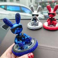 Lėlė Linkčiojantis Šuo Kratantis Deimantas Simuliacinis Automobilio Šuo Žaislas Prietaisų Skydelio Dekoracija Automobilio Papuošalas Mieli Automobilio Aksesuarai Mergaitėms Moterims A