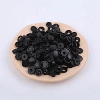 100 vnt. varžtų dangteliai vidiniai dangteliai plastikiniai dangtelio galvutės apsauginė veržlė nailono varžtas apvalus apskritas plastikiniai dangteliai varžtams 100pcs juoda