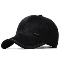 NORTHWOOD žiemos sportinės beisbolo kepurės vyrams su ausų apsauga Šiltos tėčio kepuraitės Lauko vyriškos Trucker kepurės 56-60 cm juoda