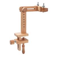 Siuvinėjimo lanko stovas Kompaktiškas nešiojamas tvirtas kryžminio dygsnio rėmo stovas namų apyvokos reikmenys beige