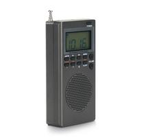 FM radijo skaitmeninis nešiojamas stereo garsiakalbis MP3 garso grotuvas Aukštos kokybės garso kokybė juoda