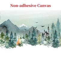 Šiaurės šalių 3D tapetai, rankomis dažyti Woods Valley animaciniai filmai Fox tapetai Vaikų kambario fonas Sienų dekoras Papel De Parede 3 D 300cm (W) x 200cm (H) gray