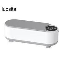 300 ml ultragarsinis valiklis, 45 kHz gilus valymas, žemas triukšmas, aukšto dažnio akinių plovimo mašina, žiediniai auskarai, karoliai, laikrodžio dirželis balta