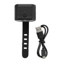 2 viename dviračio garso signalo lemputė įkraunama USB įkraunama LED dviračio lemputė su 120 dB Horn7 režimais MTB kalnų plento dviračio priekinis žibintas dviračių važiavimo įranga 1 Set