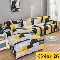 Sofos užvalkalas svetainei Sofos užvalkalas L formos kampinis sofos užvalkalas Elastingas tamprus užvalkalas iš sofos 1 Seater 90-140cm