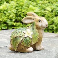 Kūrybingas sodas Vėžlio statula lauke Skulptūra Terasa Vejos dekoras Pasakų ornamentas Neperšlampamas rabbit