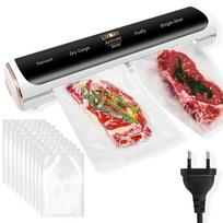LIVMAN ZL-8501 sausiems ir drėgniems maisto produktams su 10 vakuuminių maišelių komplekte, 120W