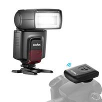 GODOX TT560II universali fotoaparato blykstė elektroninė Speedlite GN38 standartinė blykstė 2.4G belaidė juoda