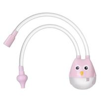 Newborn Baby Nasal Aspirator for Children Nose Cleaner Sucker Suction Tool Protection Health Care Baby Mouth Nasal Suction Devic white