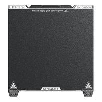 Creality K1C PEI statybinė plokštė 235x235 mm be minkšto magnetinio lengvo modelio pašalinimo, puikus karštis 0 juoda