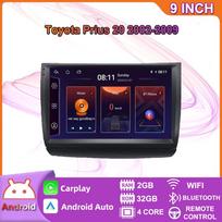 Android 2 Din Car Multimedia Player Toyota Prius 20 2002-2009 Head Unit Stereo Carplay GPS Navigation BT WIFI 4+64GB 2+32GB